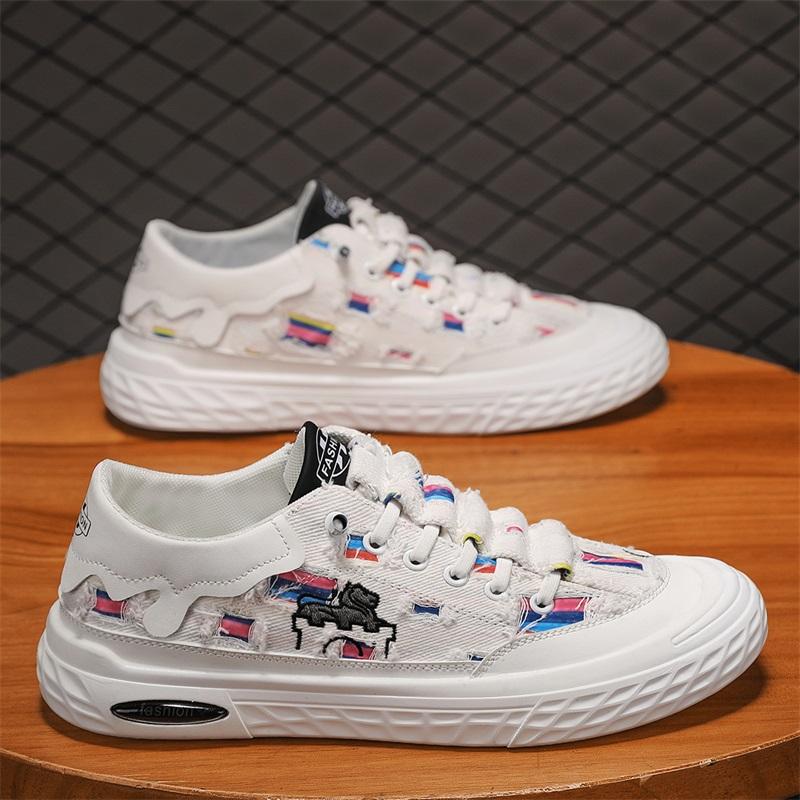 Повседневные кроссовки из парусины для скейтборда, вентилируемые, износостойкие, тканевые мокасины для спорта и отдыха, мягкие и удобные, модные, парусиновые 44 белый
Повседневные кроссовки из парусины для скейтборда, вентилируемые, износостойкие, тканевые мокасины для спорта и отдыха, мягкие и удобные, модные, парусиновые 44 белый