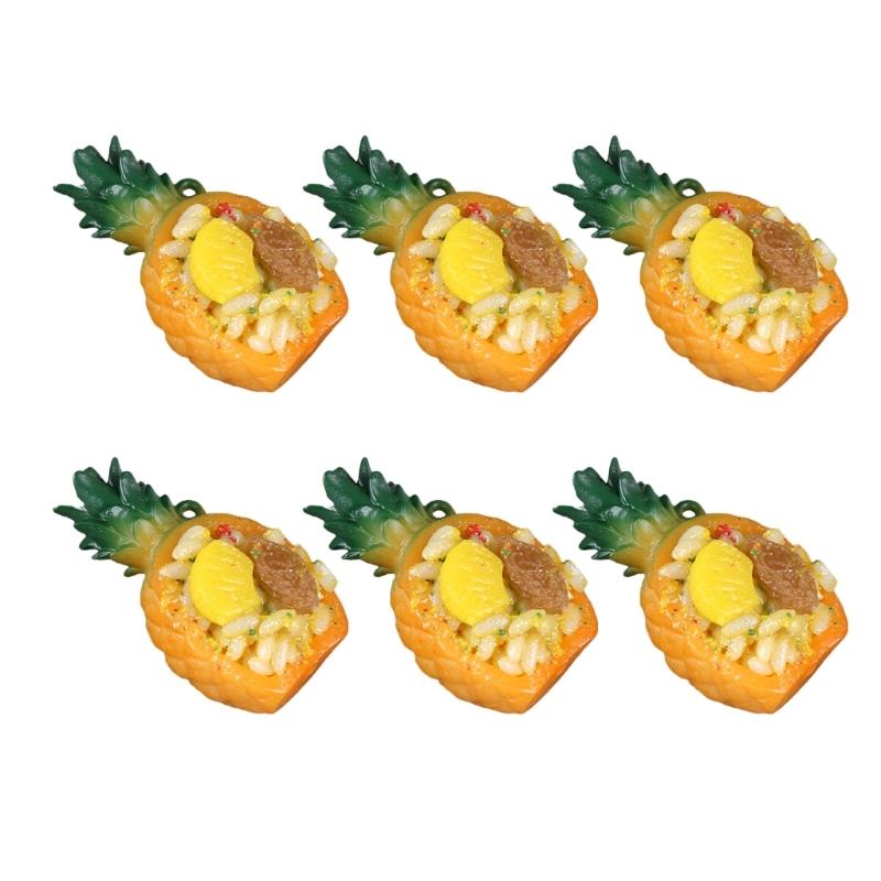 Simulation Pineapple Fried Rice Model Realistic Artificial Pineapple Fried Rice Model for Kitchen Display, Photo Props
Simulation Pineapple Fried Rice Model Realistic Artificial Pineapple Fried Rice Model for Kitchen Display, Photo Props