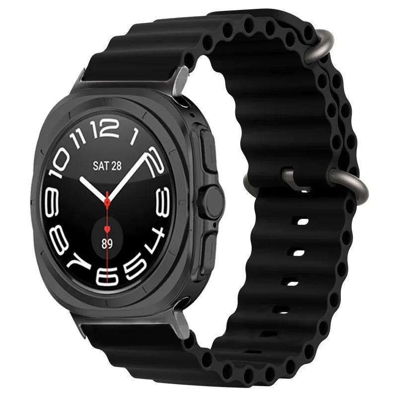 Морской ремешок для Samsung Galaxy Watch 7 ultra Ремешок 47 мм Аксессуары Спортивный силиконовый Браслет correa Galaxy Watch ultra Ремешок 47 мм Galaxy watch 7 ultra
Морской ремешок для Samsung Galaxy Watch 7 ultra Ремешок 47 мм Аксессуары Спортивный силиконовый Браслет correa Galaxy Watch ultra Ремешок 47 мм Galaxy watch 7 ultra