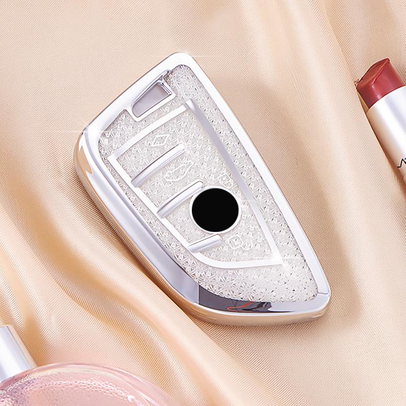 White Diamond Pattern TPU for BMW X1 X3 X5 X6 X7 1 3 5 6 7 Series G20 G30 G11 F15 F16 G01 G02 F48 Remote Car Key Case Cover Fob
White Diamond Pattern TPU for BMW X1 X3 X5 X6 X7 1 3 5 6 7 Series G20 G30 G11 F15 F16 G01 G02 F48 Remote Car Key Case Cover Fob