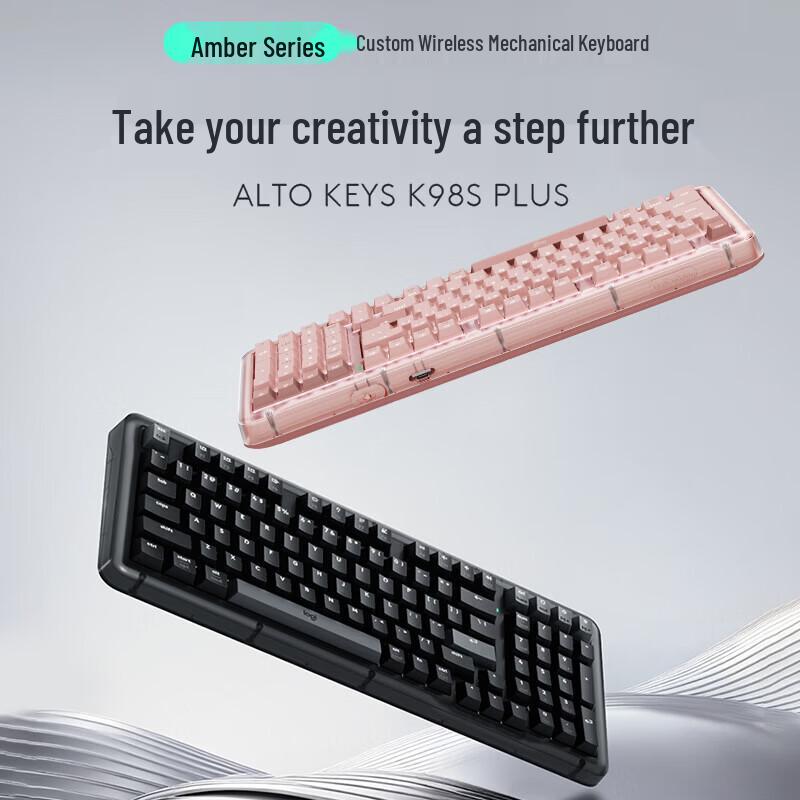Logitech ALTO KEYS K98S PLUS Wireless Mechanical Keyboard
Logitech ALTO KEYS K98S PLUS Wireless Mechanical Keyboard