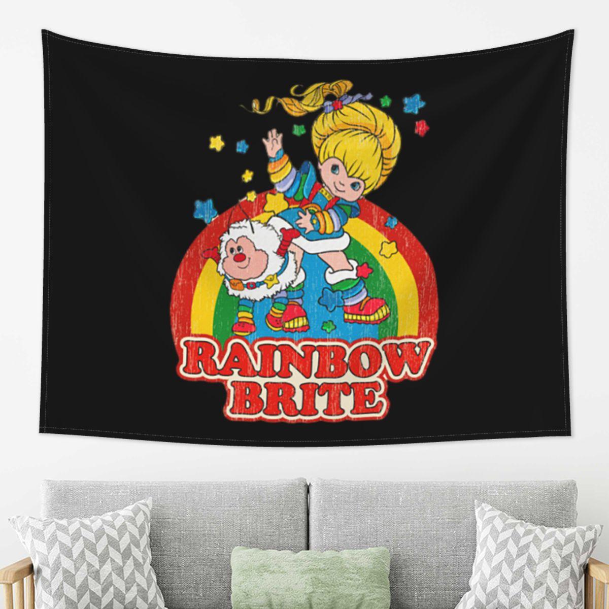 Rainbow Brite Vintage Colorful Design Tapestry Wall Hanging Aesthetic Home Decor Tapestries for Dorm Room 74x94cm(29x37in)
Rainbow Brite Vintage Colorful Design Tapestry Wall Hanging Aesthetic Home Decor Tapestries for Dorm Room 74x94cm(29x37in)