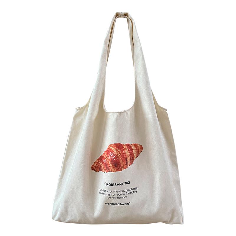 Women Canvas Shoulder Bag Bread Print Cotton Canvas Shoulder Bags Student Large Capacity Books Tote Lady Eco Cloth Handbag Purse
Women Canvas Shoulder Bag Bread Print Cotton Canvas Shoulder Bags Student Large Capacity Books Tote Lady Eco Cloth Handbag Purse