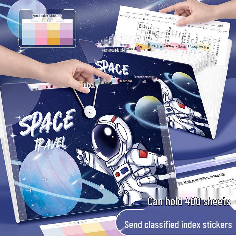 Kaba Bear A4 Multi-Layer Accordion File Bag for Elementary Students - Transparent Test Paper Storage Folder
Kaba Bear A4 Multi-Layer Accordion File Bag for Elementary Students - Transparent Test Paper Storage Folder