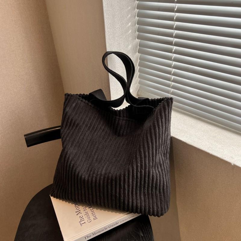 Simple Large-capacity Women s Tote Bag Casual Light Commuting Shoulder All-match Corduroy Handbag чорний
Simple Large-capacity Women s Tote Bag Casual Light Commuting Shoulder All-match Corduroy Handbag чорний