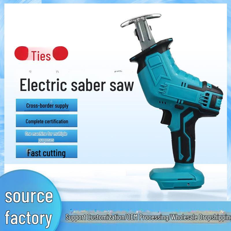 Rechargeable Lithium Electric Saber Saw for Woodworking and Outdoor Use Bare Machine (Without Battery and Charger)
Rechargeable Lithium Electric Saber Saw for Woodworking and Outdoor Use Bare Machine (Without Battery and Charger)