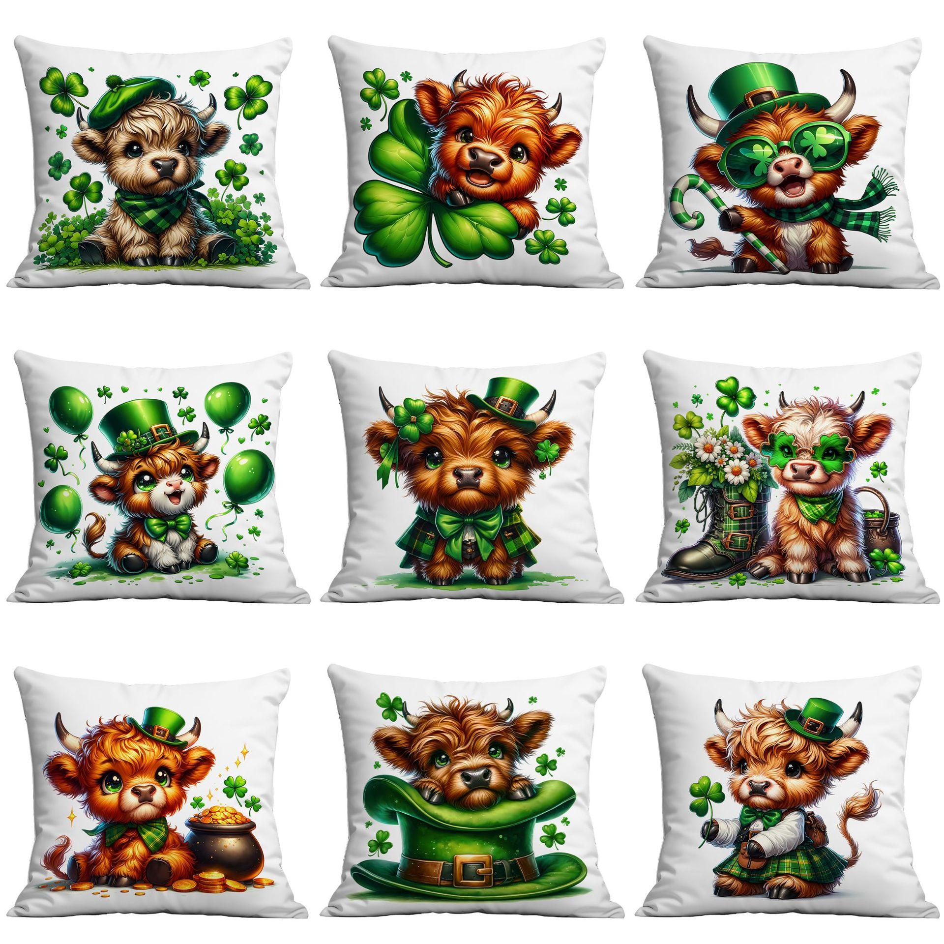 Нова вул. День Святого Патрика Хайлендс Маверікс Наволочка День Ірландії Щаслива Трава Наволочка для Подушки 45 * 45Cm
Нова вул. День Святого Патрика Хайлендс Маверікс Наволочка День Ірландії Щаслива Трава Наволочка для Подушки 45 * 45Cm