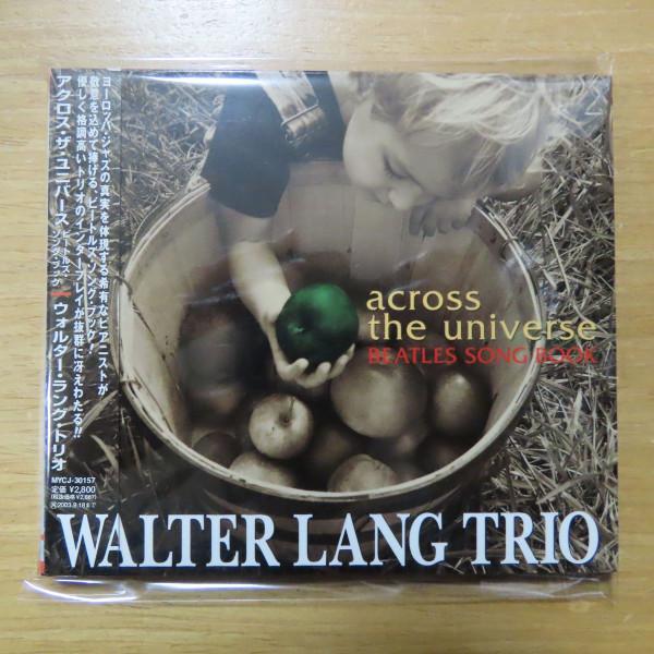 CD WALTER LANG TRIO - Across the Universe-The Beatles Son MYCJ30157 M & I 2002 Japan Jazz Used
CD WALTER LANG TRIO - Across the Universe-The Beatles Son MYCJ30157 M & I 2002 Japan Jazz Used