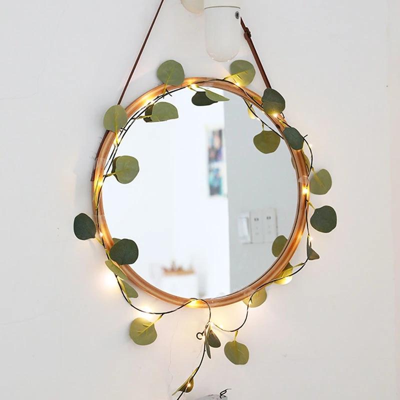 10m 100 LED Green Leaf Light String Simulation Eucalyptus Rattan Copper Wire Wedding Home Decoration Type A
10m 100 LED Green Leaf Light String Simulation Eucalyptus Rattan Copper Wire Wedding Home Decoration Type A