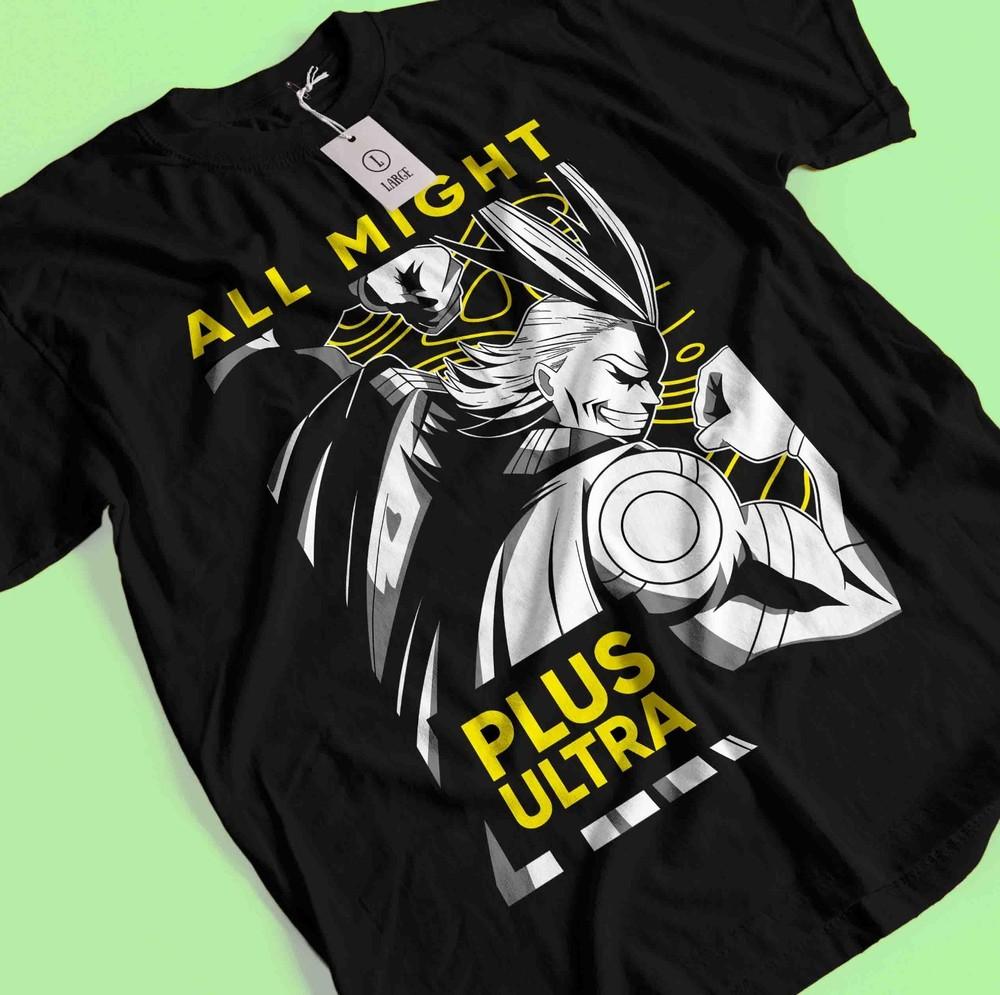 All Might T-shirt My Hero Academia Japanese Manga Midoriya Deku Shoto Shirt Dabi L
All Might T-shirt My Hero Academia Japanese Manga Midoriya Deku Shoto Shirt Dabi L