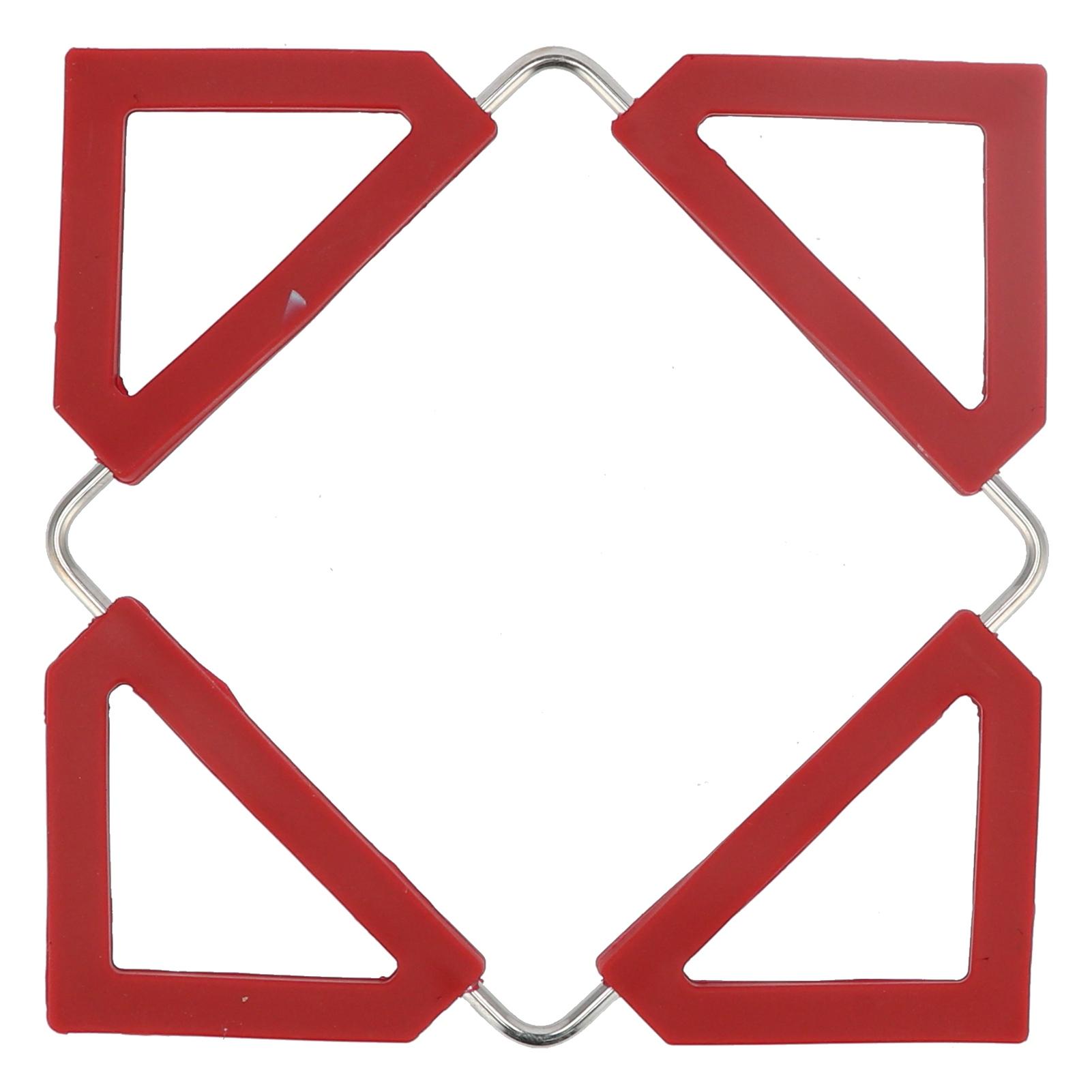 Силіконова підставка, килимок з нержавіючої сталі, підставка для гарячого посуду, нековзкі підставки, теплоізоляційні килимки для чаші, складана накладка на стіл червоний
Силіконова підставка, килимок з нержавіючої сталі, підставка для гарячого посуду, нековзкі підставки, теплоізоляційні килимки для чаші, складана накладка на стіл червоний