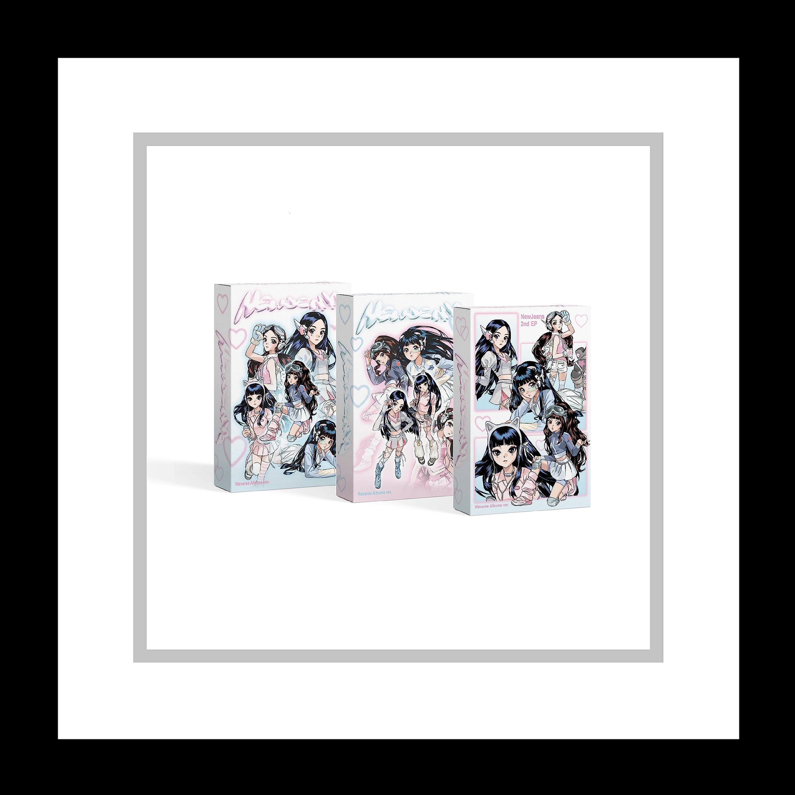 NewJeans Get Up 2nd EP Album Weverse 3 Version SET Out QR Lyrics Sealed Box+1p Card+28p Paper+10p PhotoCard+Tracking
NewJeans Get Up 2nd EP Album Weverse 3 Version SET Out QR Lyrics Sealed Box+1p Card+28p Paper+10p PhotoCard+Tracking