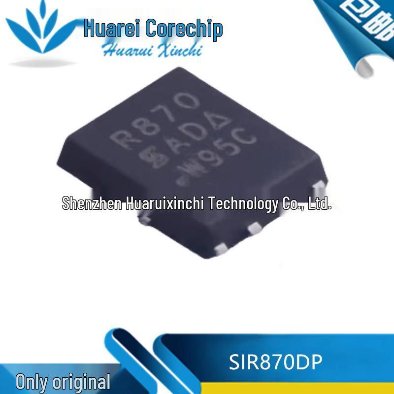 SIR870DP-T1-GE3 Шовкографія R870 100В/60А Польовий транзистор MOSFET QFN-8 Електронний компонент
SIR870DP-T1-GE3 Шовкографія R870 100В/60А Польовий транзистор MOSFET QFN-8 Електронний компонент