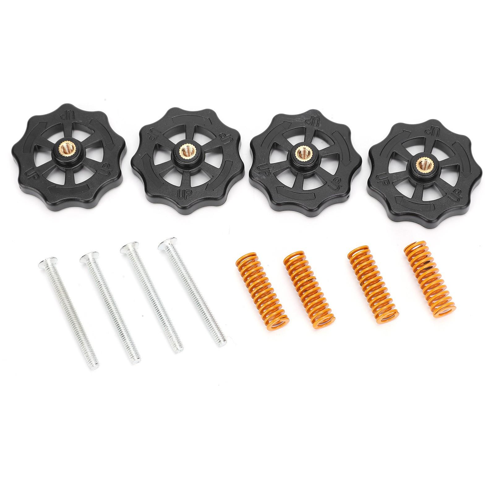 2 Sets 3D Printer Accessories M4 Leveling Nut Hot Bed Springs Heating Rod Set for CR10 чорний
2 Sets 3D Printer Accessories M4 Leveling Nut Hot Bed Springs Heating Rod Set for CR10 чорний