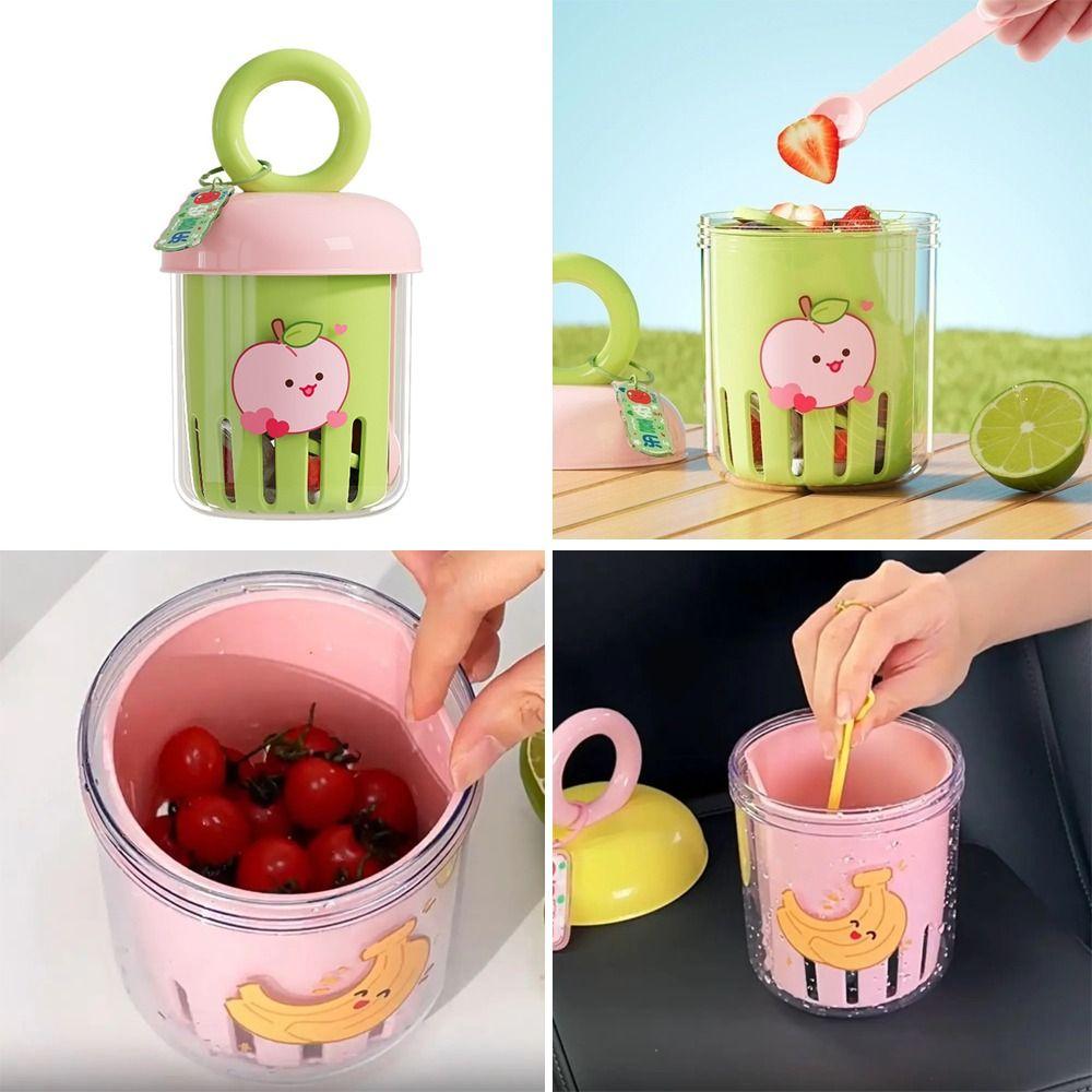 Dopamine Color Fruit Drain Cup Sealed Lid Breakfast Salad Cup Double Layer Drainage Cup Salad бежевий
Dopamine Color Fruit Drain Cup Sealed Lid Breakfast Salad Cup Double Layer Drainage Cup Salad бежевий