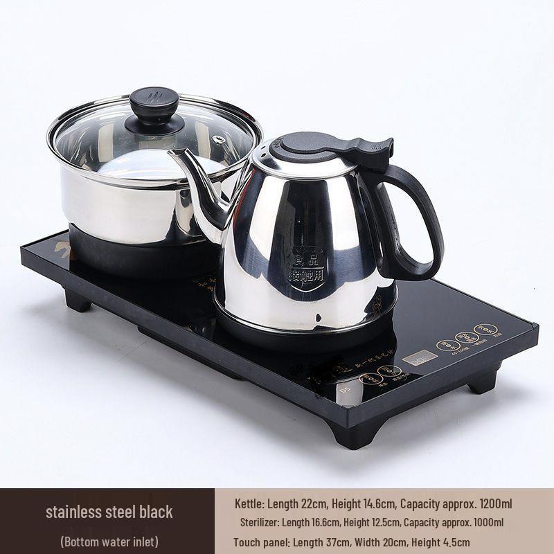 Automatic Electric Tea Set with Water Filling, Brewing, and Heating - Includes Table Tray and Water Pump (20x37 cm)
Automatic Electric Tea Set with Water Filling, Brewing, and Heating - Includes Table Tray and Water Pump (20x37 cm)