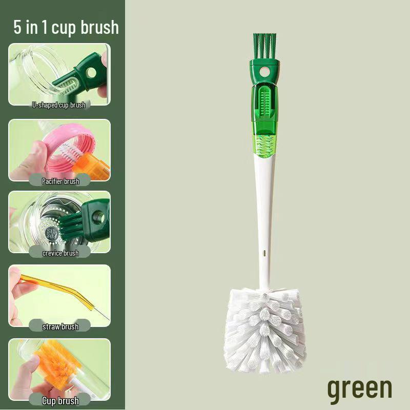 Upgraded 5-in-1 Multi-Function Carrot Baby Bottle & Cup Cleaning Brush
Upgraded 5-in-1 Multi-Function Carrot Baby Bottle & Cup Cleaning Brush