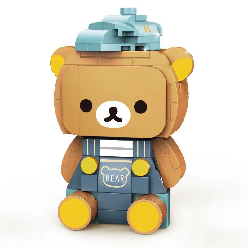Creative DIY Kumamoto Bear Street View Ice Cream Shop Building Block, City Model Bricks , Boys Girls Children Toys Adult Gift
Creative DIY Kumamoto Bear Street View Ice Cream Shop Building Block, City Model Bricks , Boys Girls Children Toys Adult Gift