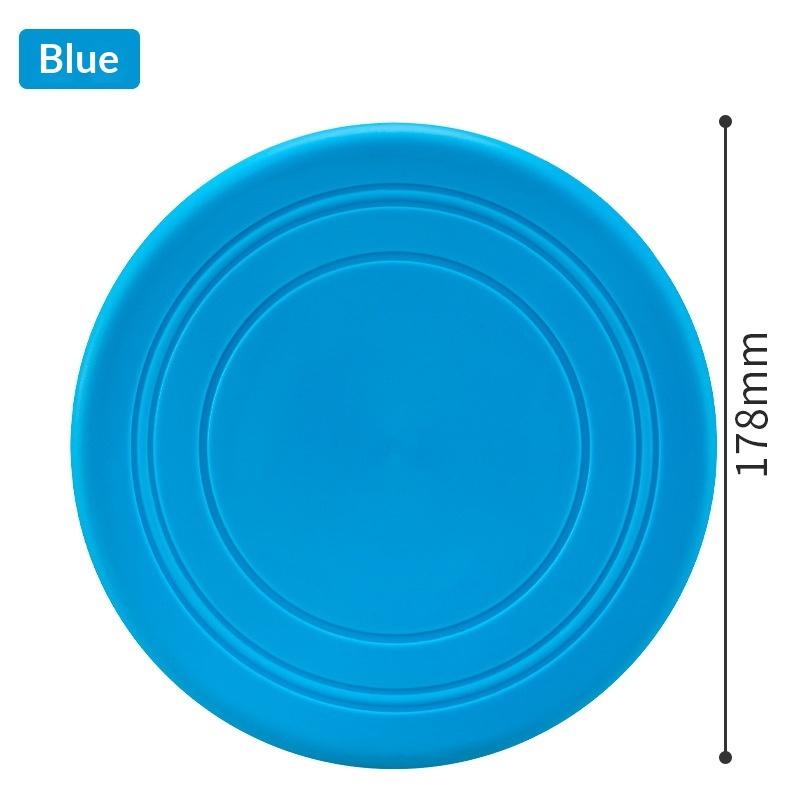 1pc Interactive Silicone Flying Saucer Toy For Dogs And Cats Chew Resistant Flying Disc Pet Game Perfect For Puppy Training Fun синій
1pc Interactive Silicone Flying Saucer Toy For Dogs And Cats Chew Resistant Flying Disc Pet Game Perfect For Puppy Training Fun синій