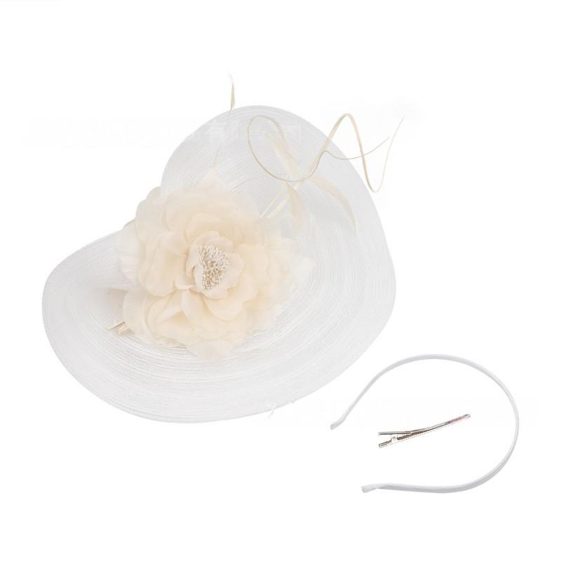 Exaggerated Imitation Straw Hat Top Handmade Headwear Flower Feather Headband Head Hair Accessories покинуть белый
Exaggerated Imitation Straw Hat Top Handmade Headwear Flower Feather Headband Head Hair Accessories покинуть белый