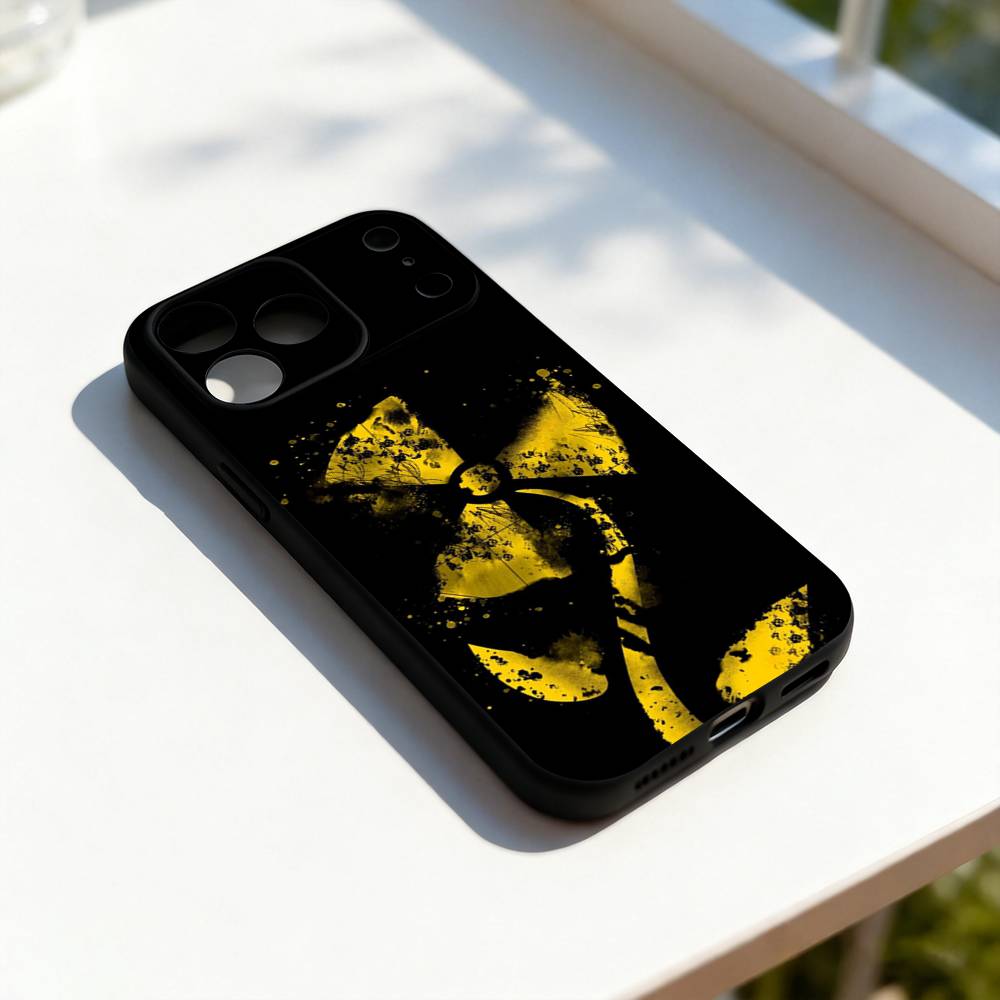Nuclear Radiation Danger Sign Phone Case For iPhone17,16,15,14,13,12,11,Pro,Max,Plus,E,SE4,Air,Mini Black Precise Hole Matching iPhone12mini
Nuclear Radiation Danger Sign Phone Case For iPhone17,16,15,14,13,12,11,Pro,Max,Plus,E,SE4,Air,Mini Black Precise Hole Matching iPhone12mini