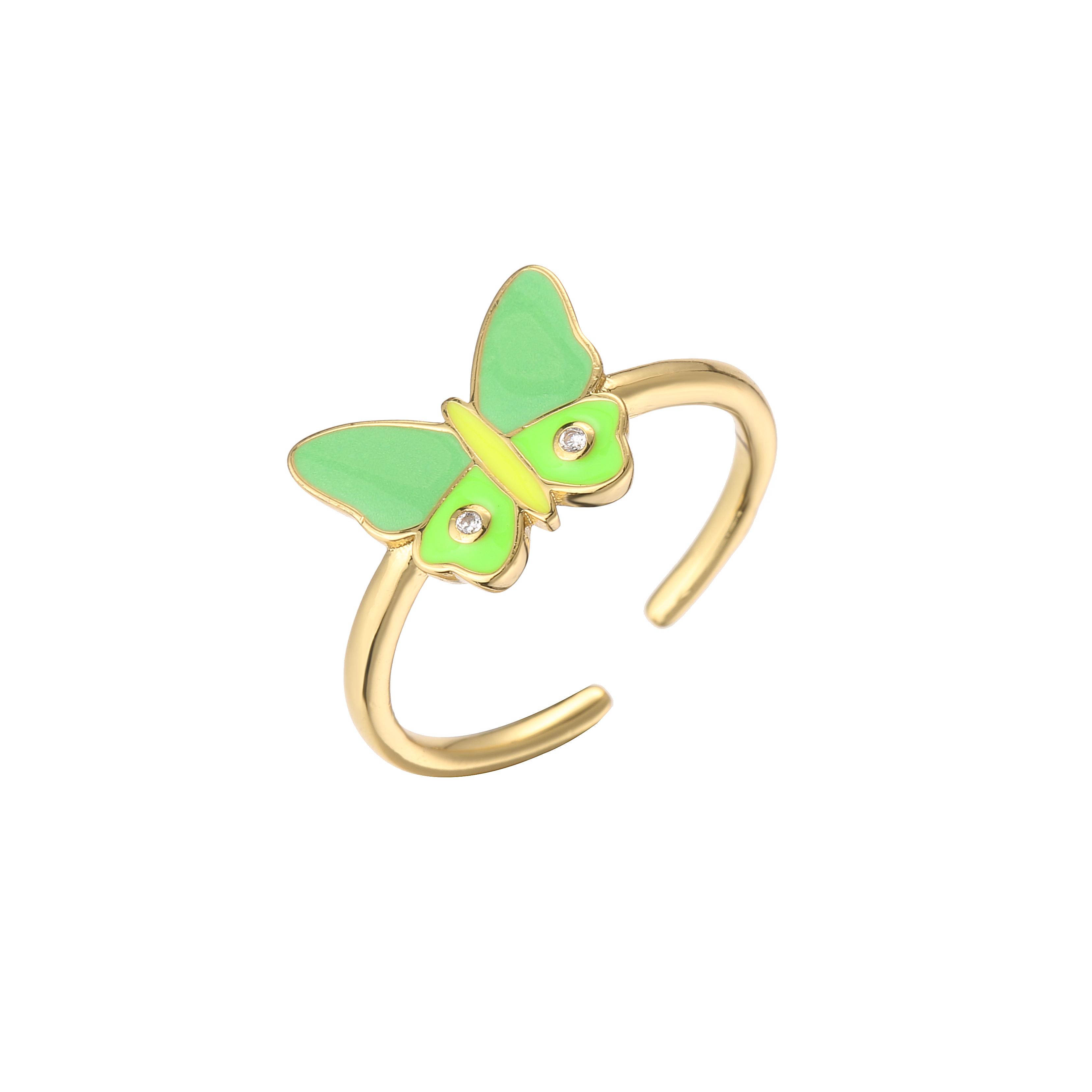 HECHENG,Butterfly Rainbow Rings,Sweet Trendy Geometric Square Dripping Oil Ring for Women,Wholesale
HECHENG,Butterfly Rainbow Rings,Sweet Trendy Geometric Square Dripping Oil Ring for Women,Wholesale