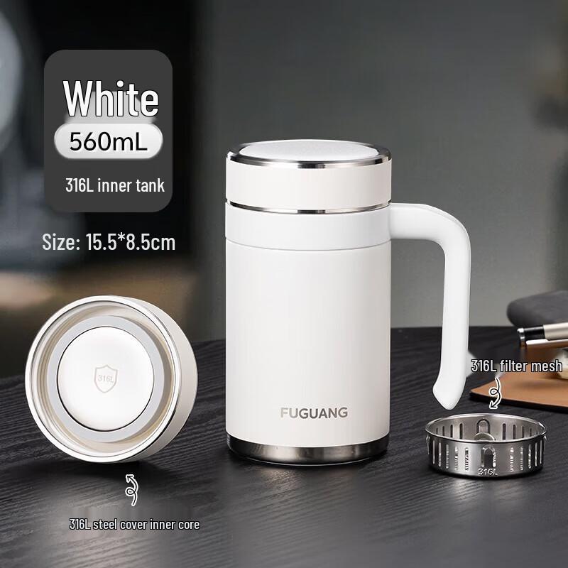 FUGUANG 316L Stainless Steel Insulated Office Mug
FUGUANG 316L Stainless Steel Insulated Office Mug