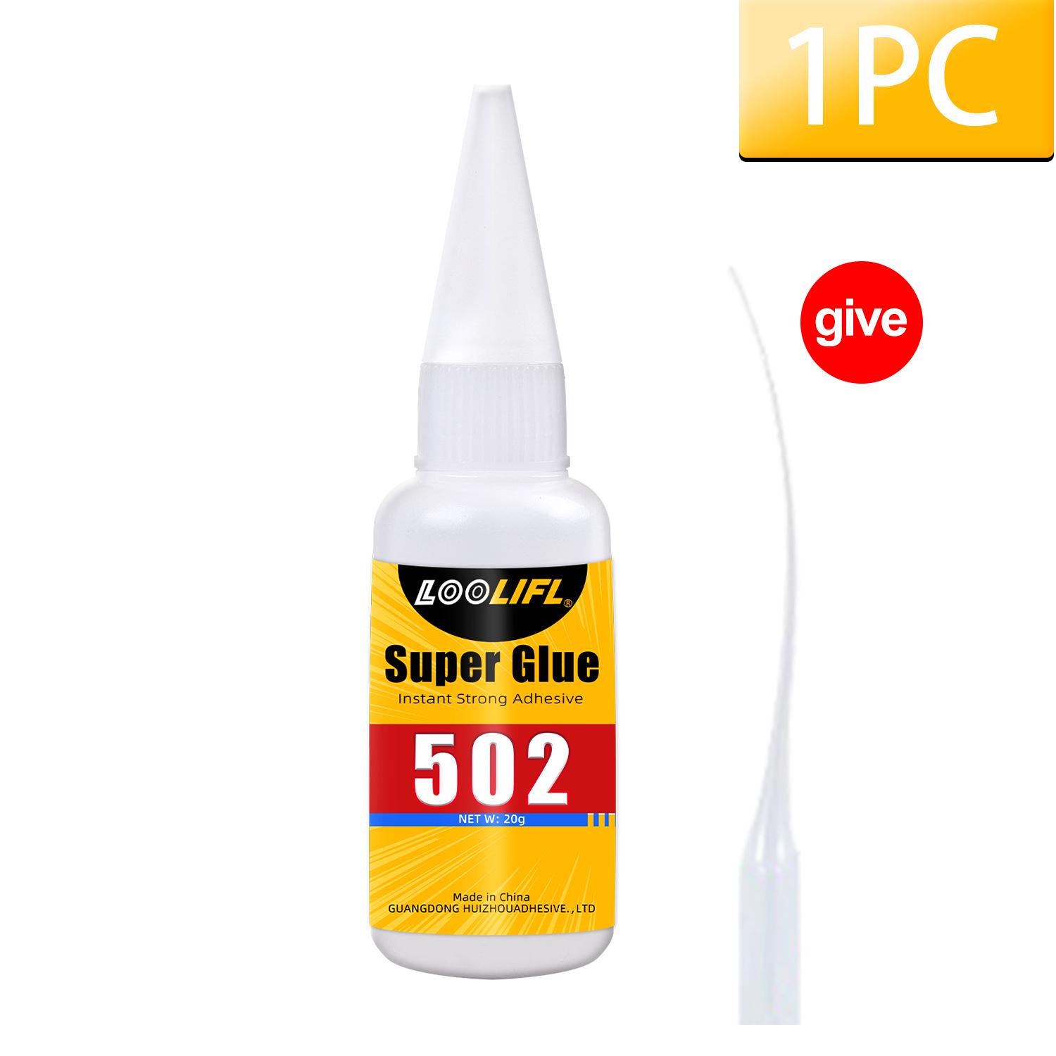 LOOIFL 502 Super Glue Quickdrying Strong Cyanoacrylate Glue is used for diy handicraft repair of metal,wood,leather and ceramics
LOOIFL 502 Super Glue Quickdrying Strong Cyanoacrylate Glue is used for diy handicraft repair of metal,wood,leather and ceramics
