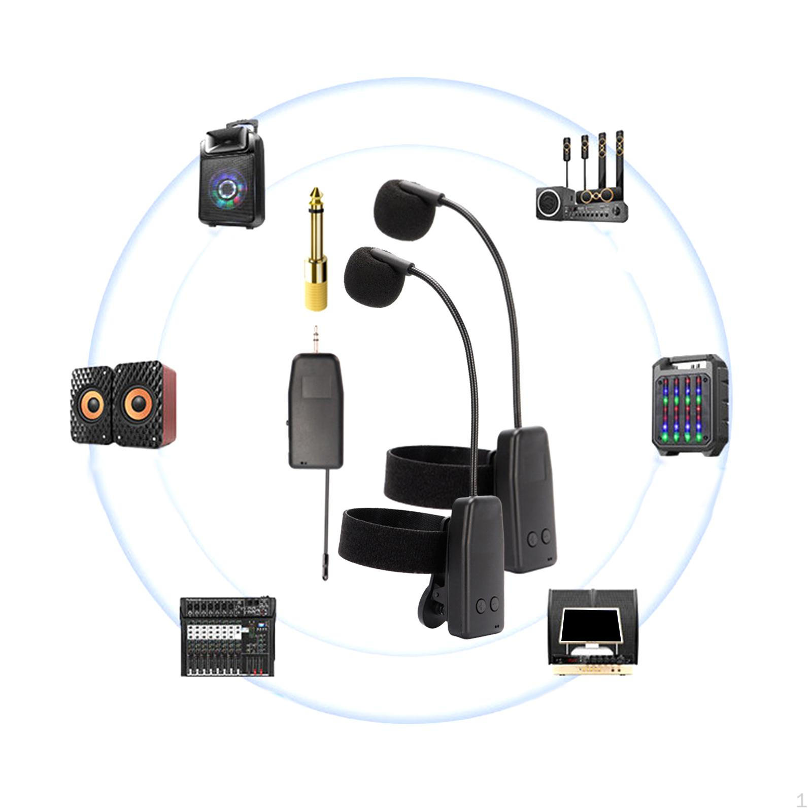 Інструментальний мікрофон 30M Range Стабільний портативний саксофон Мікрофон Plug and Play для сценічного виступу 1 in 2
Інструментальний мікрофон 30M Range Стабільний портативний саксофон Мікрофон Plug and Play для сценічного виступу 1 in 2