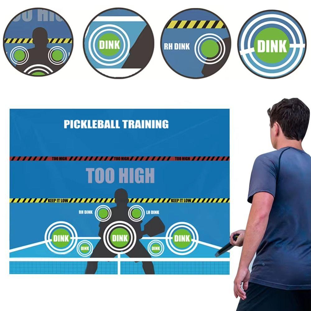 Training Pickleball Practice Pads 120x90cm Pickleball Rebounder Training Aid Indoor Rooms Yard Gym 120x90CM
Training Pickleball Practice Pads 120x90cm Pickleball Rebounder Training Aid Indoor Rooms Yard Gym 120x90CM
