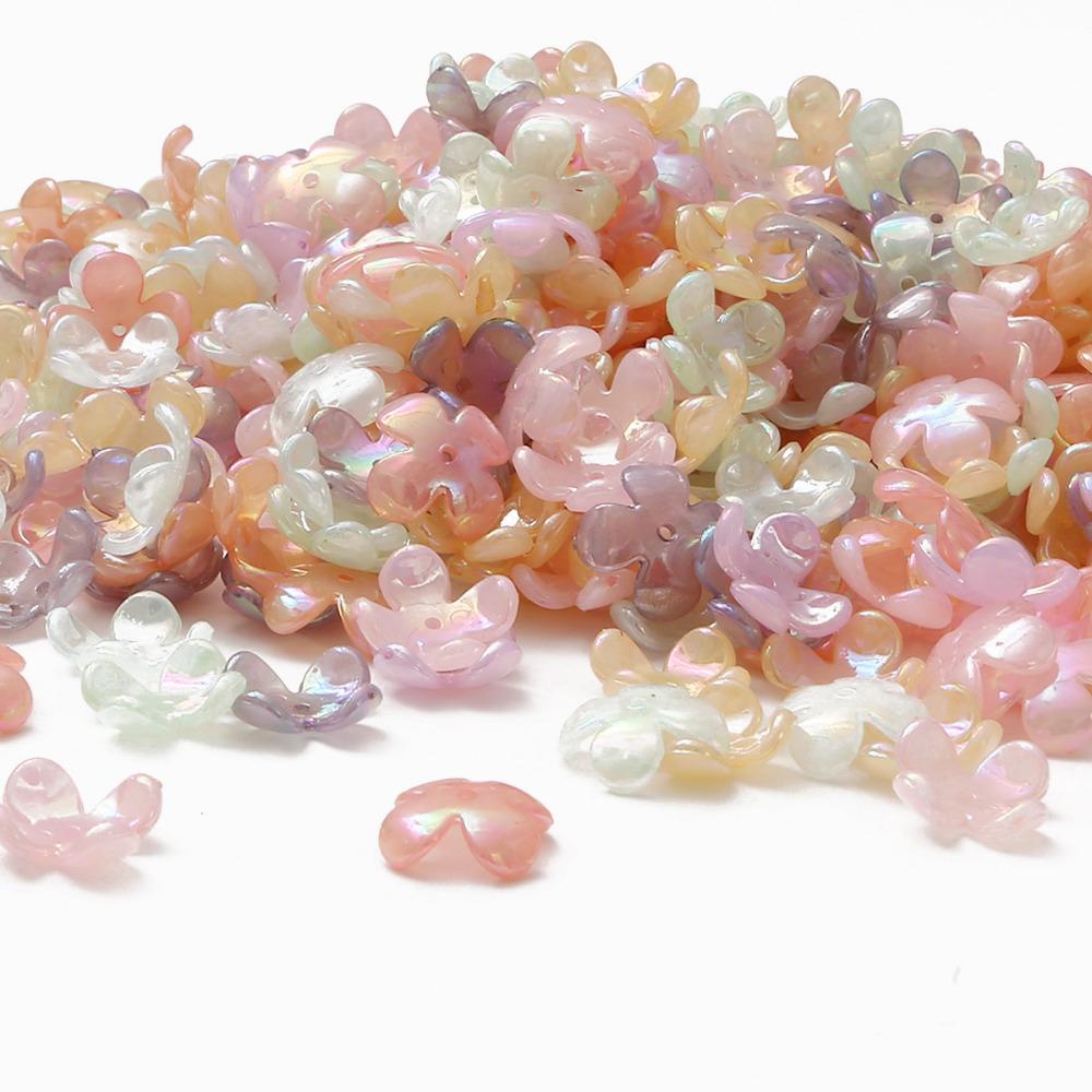 1100Pcs Fashion Acrylic Four Petal Flower Beads for Jewelry Making 1100pcs світло-рожевий колір
1100Pcs Fashion Acrylic Four Petal Flower Beads for Jewelry Making 1100pcs світло-рожевий колір