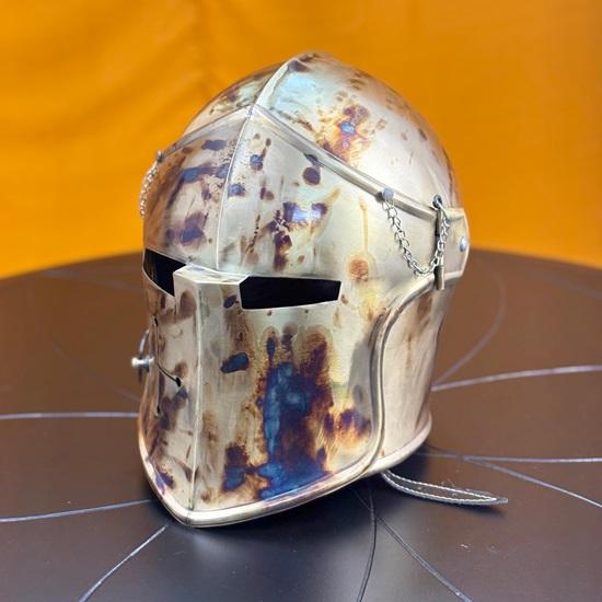 Commando helmet barbuta medieval knight armor 18 gauge soft steel warrior helmet cosplay visor barbuta
Commando helmet barbuta medieval knight armor 18 gauge soft steel warrior helmet cosplay visor barbuta