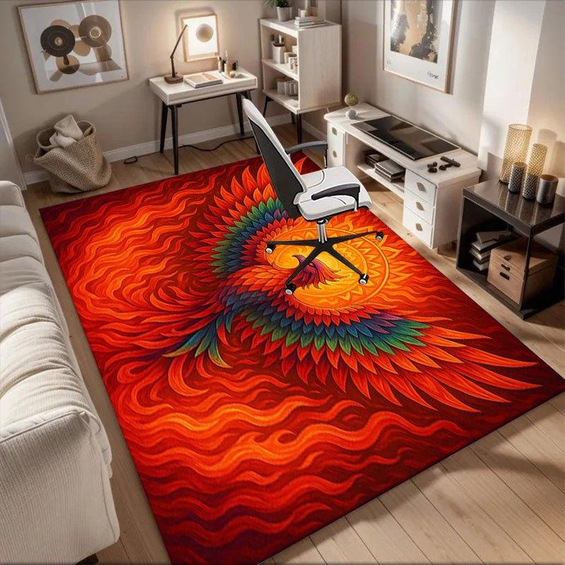 Phoenix Rising: Fiery Fantasy Art Print Office Mat Perfect for Home Decor Office Desk Chair Rugs Chair Carpet for office Polyester Chair Ma 60cm by 90cm
Phoenix Rising: Fiery Fantasy Art Print Office Mat Perfect for Home Decor Office Desk Chair Rugs Chair Carpet for office Polyester Chair Ma 60cm by 90cm