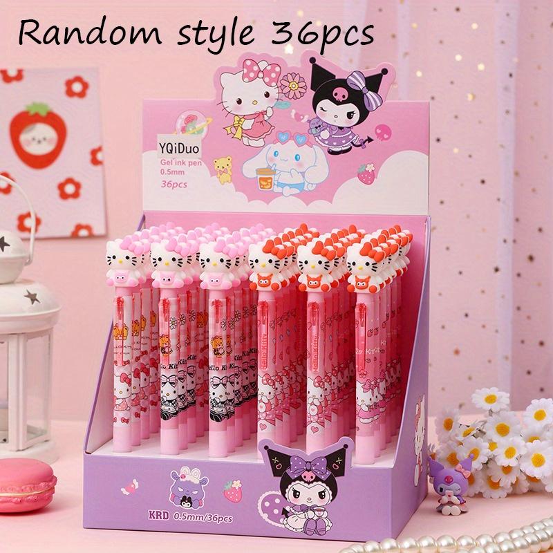 36Pcs Hello Kitty Sanrio Series Cute Signature Pen Press Pen Stationery Store Boxed Student Study Stationery Gel Pen Display Box Random style 36Pcs
36Pcs Hello Kitty Sanrio Series Cute Signature Pen Press Pen Stationery Store Boxed Student Study Stationery Gel Pen Display Box Random style 36Pcs
