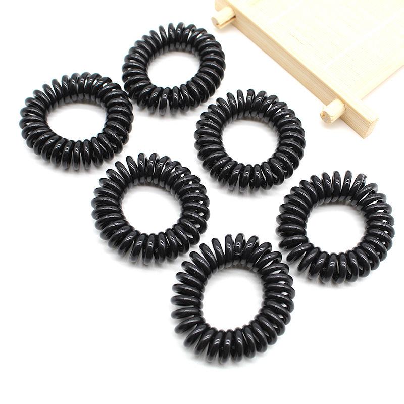 Корейский стиль эластичная резинка для волос браслет – Черный гусеничный телефонный шнур
Корейский стиль эластичная резинка для волос браслет – Черный гусеничный телефонный шнур