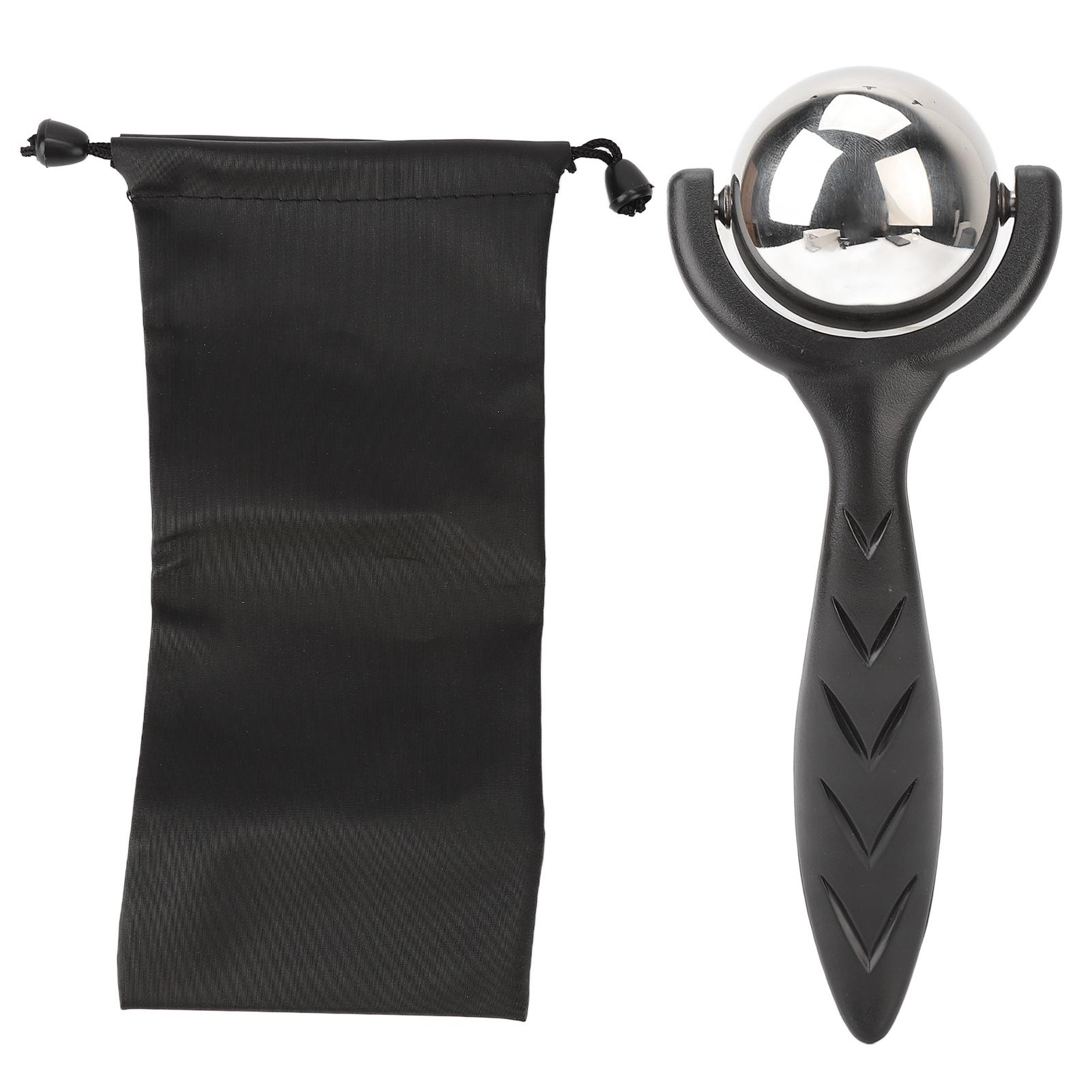 Facial Roller Massage Ball Ergonomic Handle Cold Hot Compression Stainless Steel Handheld Massager чорний
Facial Roller Massage Ball Ergonomic Handle Cold Hot Compression Stainless Steel Handheld Massager чорний