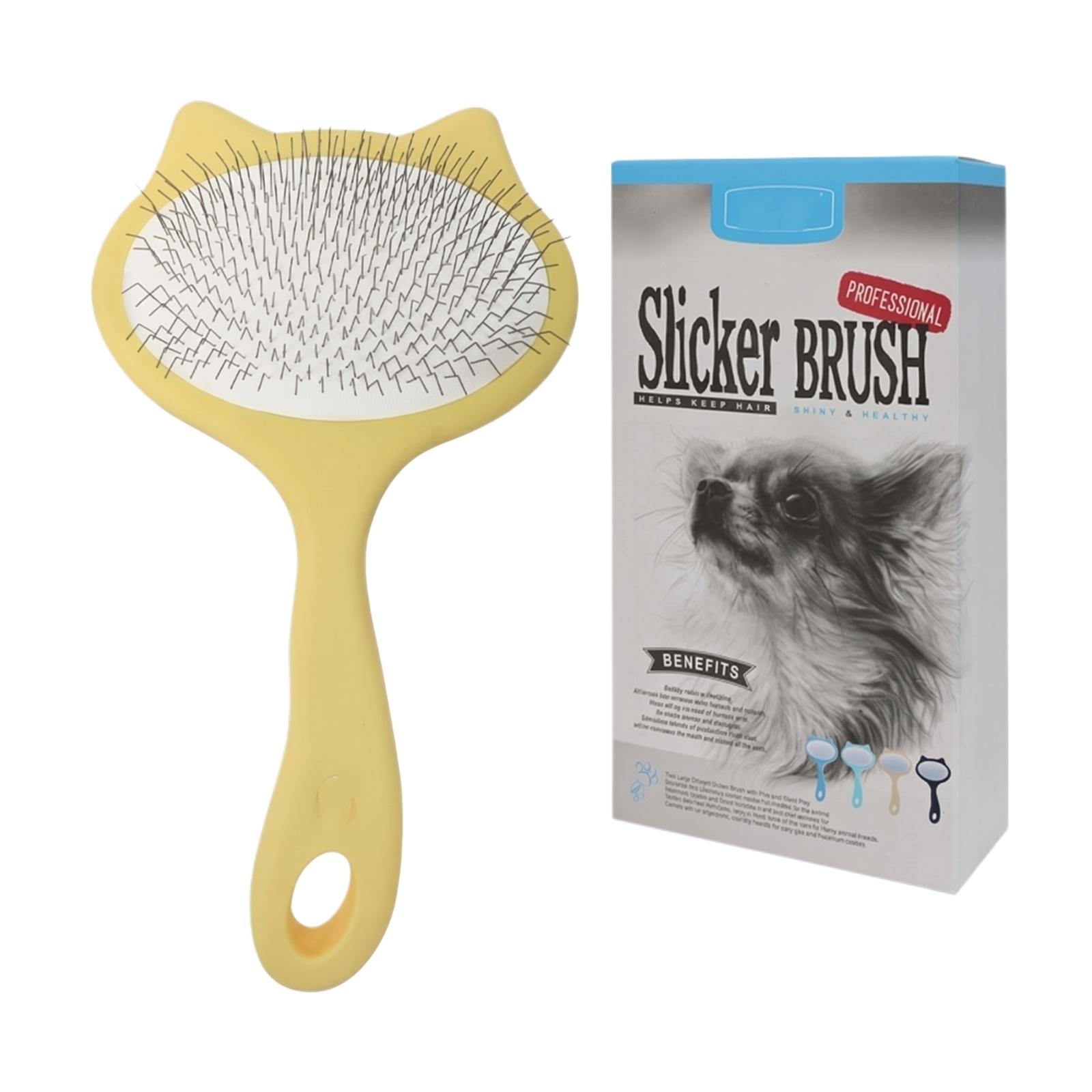Fashion Pet Supplies Pet Combs Beauty Brushes Cleaning and Hair Removal Combs one size жовтий
Fashion Pet Supplies Pet Combs Beauty Brushes Cleaning and Hair Removal Combs one size жовтий