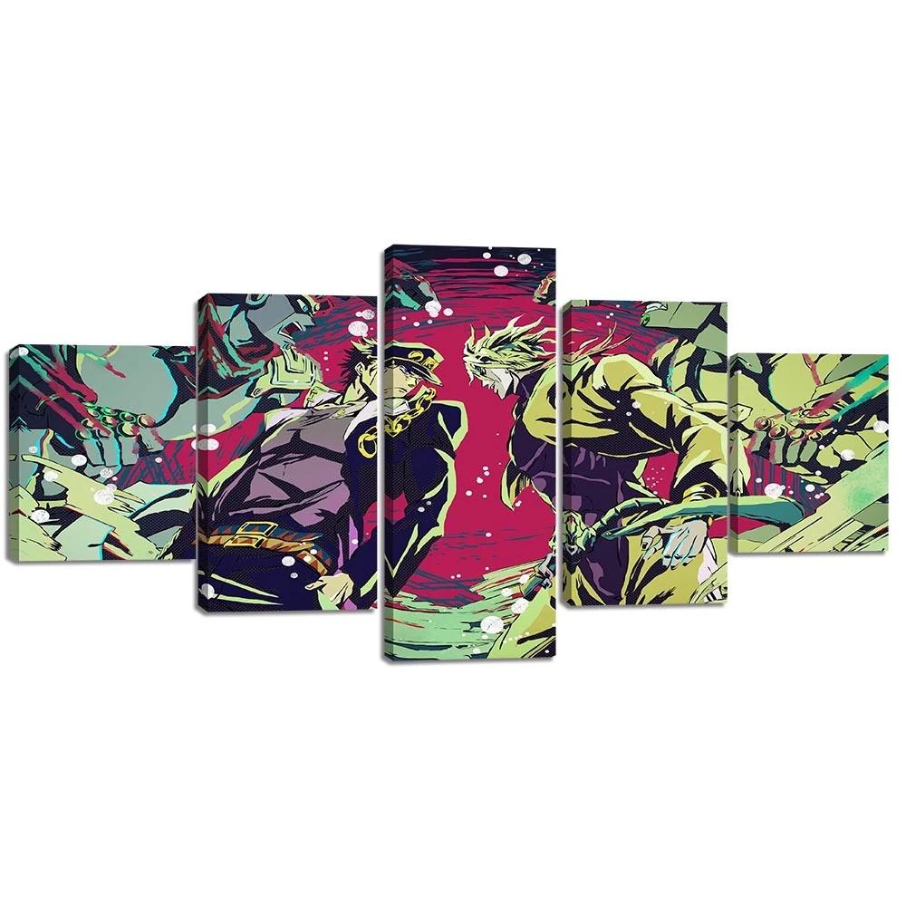 5 Pcs Jotaro Vs Dio Modular Picture Anime Characters Canvas Painting Home Decor Linving Room Wall Art HD Prints No Frame Posters 20x35 20x45 20x55cm
5 Pcs Jotaro Vs Dio Modular Picture Anime Characters Canvas Painting Home Decor Linving Room Wall Art HD Prints No Frame Posters 20x35 20x45 20x55cm
