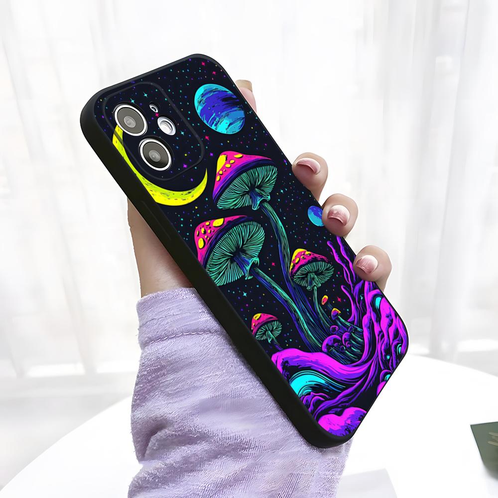 Colorful Mushroom Phone Case For IPhone 17 Pro Max 15 Pro 16 14 Plus 12 13 Mini 11 Pro Shockproof Soft Cover iPhone14
Colorful Mushroom Phone Case For IPhone 17 Pro Max 15 Pro 16 14 Plus 12 13 Mini 11 Pro Shockproof Soft Cover iPhone14