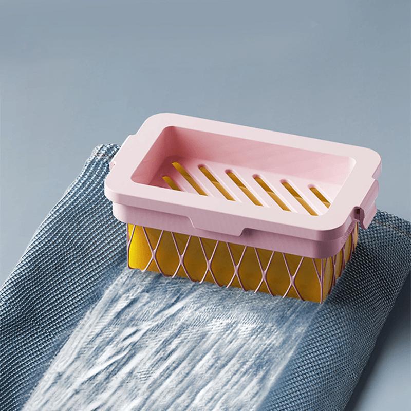 Soap Bubble Box Mesh Soaps Holder Double Layer Soap Box With Elastic Mesh For Bathroom Kitchen Bubble Case For Foaming синий
Soap Bubble Box Mesh Soaps Holder Double Layer Soap Box With Elastic Mesh For Bathroom Kitchen Bubble Case For Foaming синий