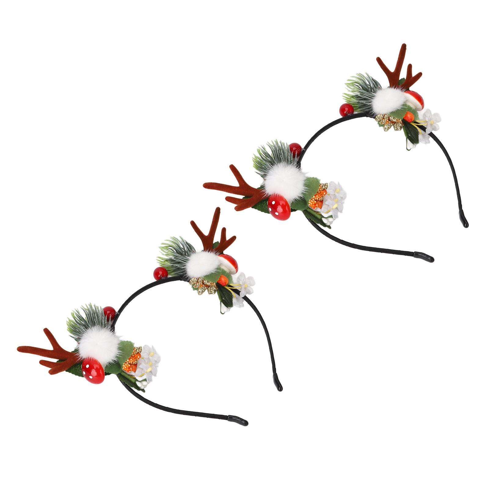 2PCS Christmas Headband Fairy Style Lightweight Comfortable Reindeer Hair Hoop for Party Cosplay
2PCS Christmas Headband Fairy Style Lightweight Comfortable Reindeer Hair Hoop for Party Cosplay
