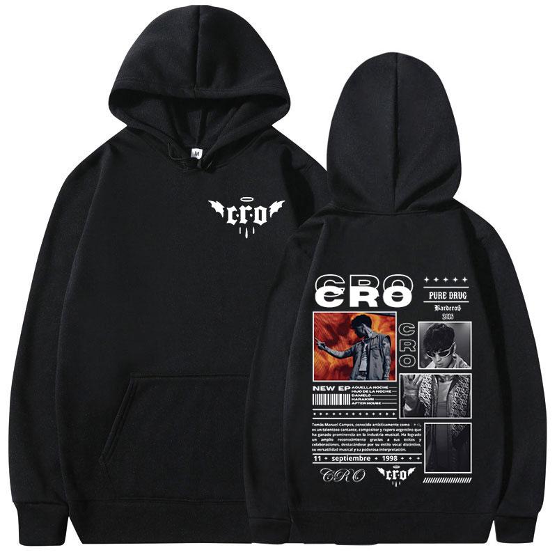 Rapper C.R.O Graphic Hoodies Men s Women Vintage Fashion Hooded Sweatshirts Hip Hop Oversized Pullovers Fans Gift Streetwear 3XL
Rapper C.R.O Graphic Hoodies Men s Women Vintage Fashion Hooded Sweatshirts Hip Hop Oversized Pullovers Fans Gift Streetwear 3XL