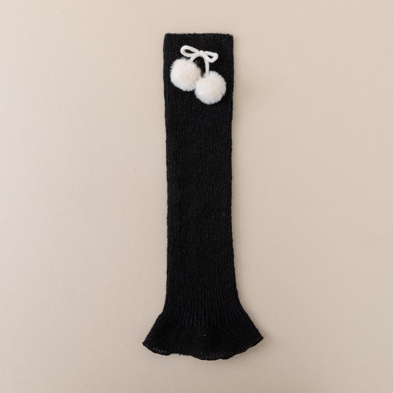 Женская осенне-зимняя мода Новые вязаные гетры-помпоны Гольфы с отворотом 1 pair чёрный
Женская осенне-зимняя мода Новые вязаные гетры-помпоны Гольфы с отворотом 1 pair чёрный