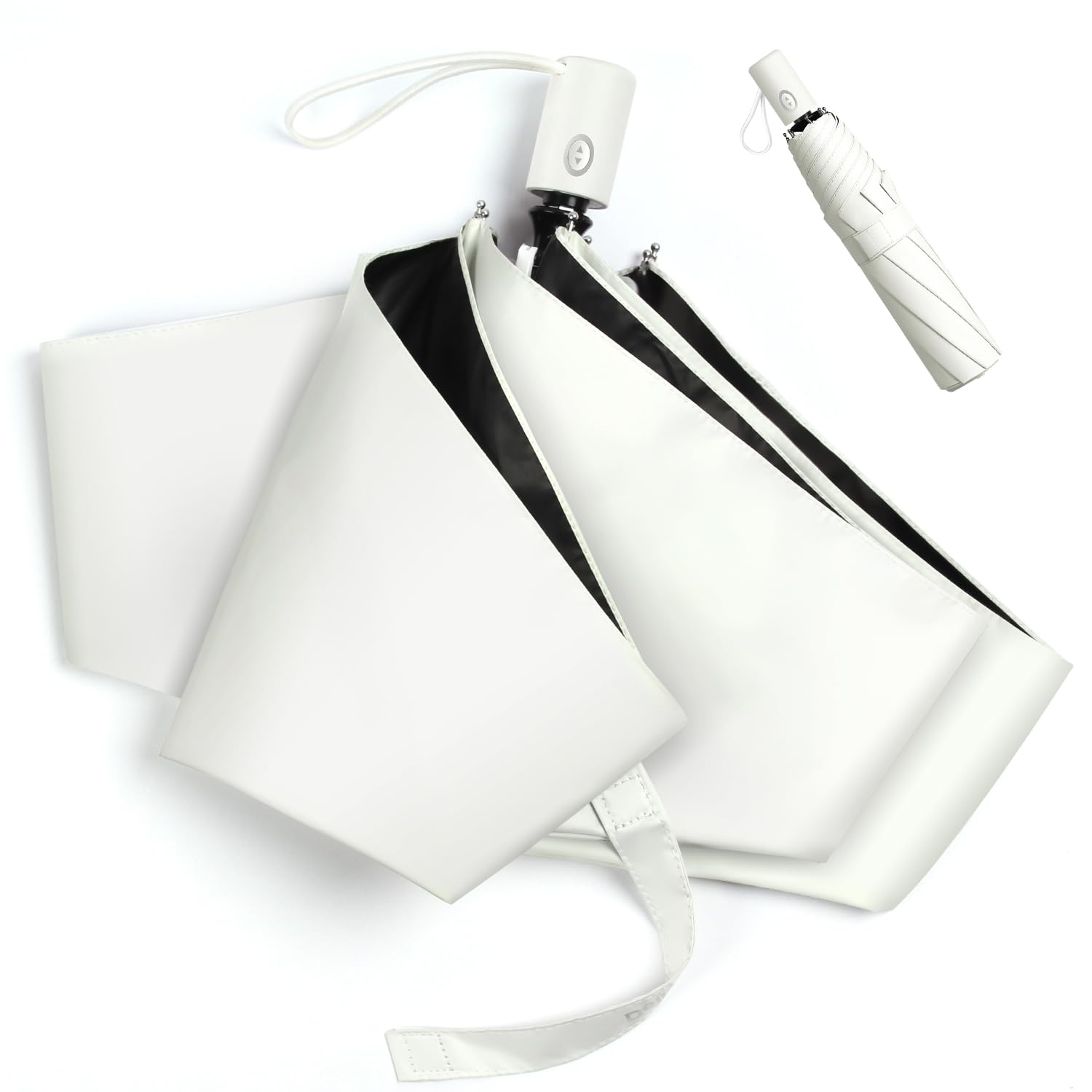 folding light UV sun automatic opening and water easy to for both sunny and rainy rainy season white Parasol, umbrella, umbrella, blocking,
folding light UV sun automatic opening and water easy to for both sunny and rainy rainy season white Parasol, umbrella, umbrella, blocking,