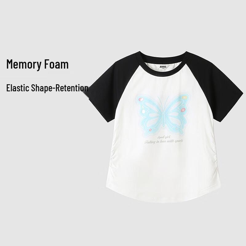 Annil Girls Butterfly Memory Foam Stretchy Short Sleeve T-Shirt 140cm
Annil Girls Butterfly Memory Foam Stretchy Short Sleeve T-Shirt 140cm