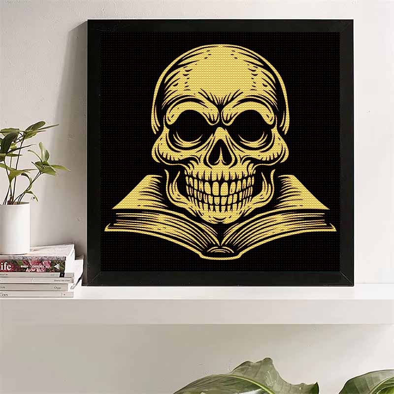 New Arrival 5D DIY Full Circle Diamond Painting Skull and Book Embroidery Cross Stitch Home Decor Gift 20x20cm
New Arrival 5D DIY Full Circle Diamond Painting Skull and Book Embroidery Cross Stitch Home Decor Gift 20x20cm