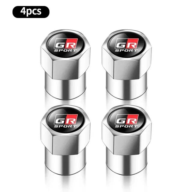4PCS/set Aluminum GR Emblem Car Styling Wheel Tires Valve Cap For Toyota GR Sport Gazoo Racing C-HR RAV4 Mirai Avensis Prado
4PCS/set Aluminum GR Emblem Car Styling Wheel Tires Valve Cap For Toyota GR Sport Gazoo Racing C-HR RAV4 Mirai Avensis Prado