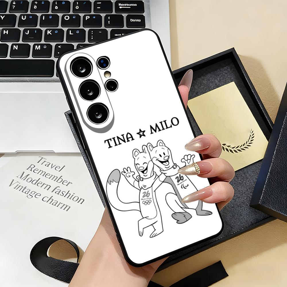 T-Tina Cute And M-Milo Phone Case For Samsung S26 S25 S24 FE S23 S22 S21 Plus S20 Ultra Note20Ultra Black Soft Shell Galaxy S25 Edge
T-Tina Cute And M-Milo Phone Case For Samsung S26 S25 S24 FE S23 S22 S21 Plus S20 Ultra Note20Ultra Black Soft Shell Galaxy S25 Edge