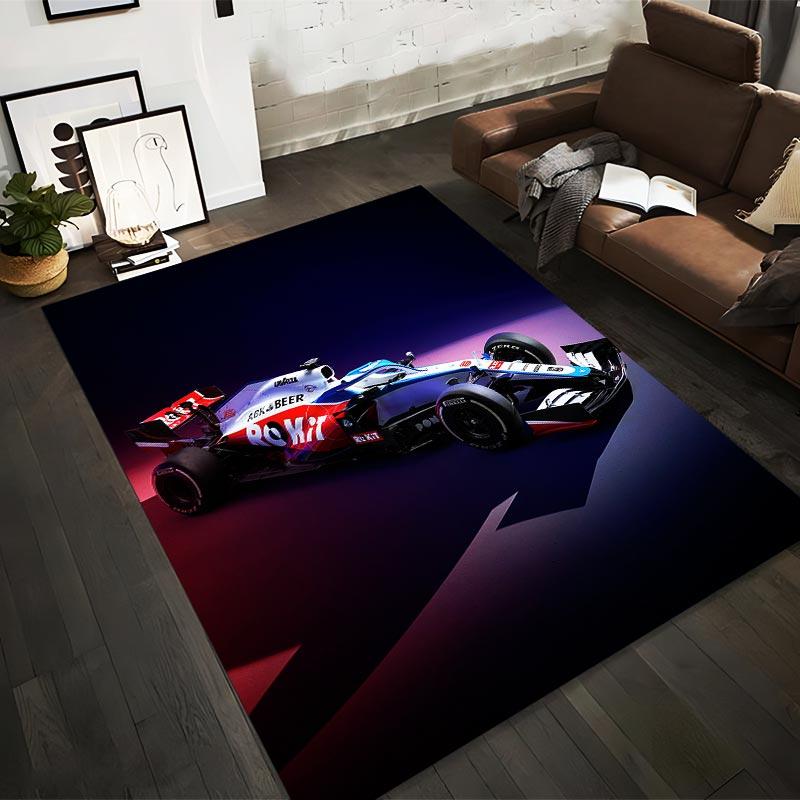 Formula Style Racing Car Artwork with Red Blue Graphics Sponsor Logos on Dark Background Suitable for use as an anti-slip1 for1room and bedroom sofas 40x60cm( 15x23in )
Formula Style Racing Car Artwork with Red Blue Graphics Sponsor Logos on Dark Background Suitable for use as an anti-slip1 for1room and bedroom sofas 40x60cm( 15x23in )