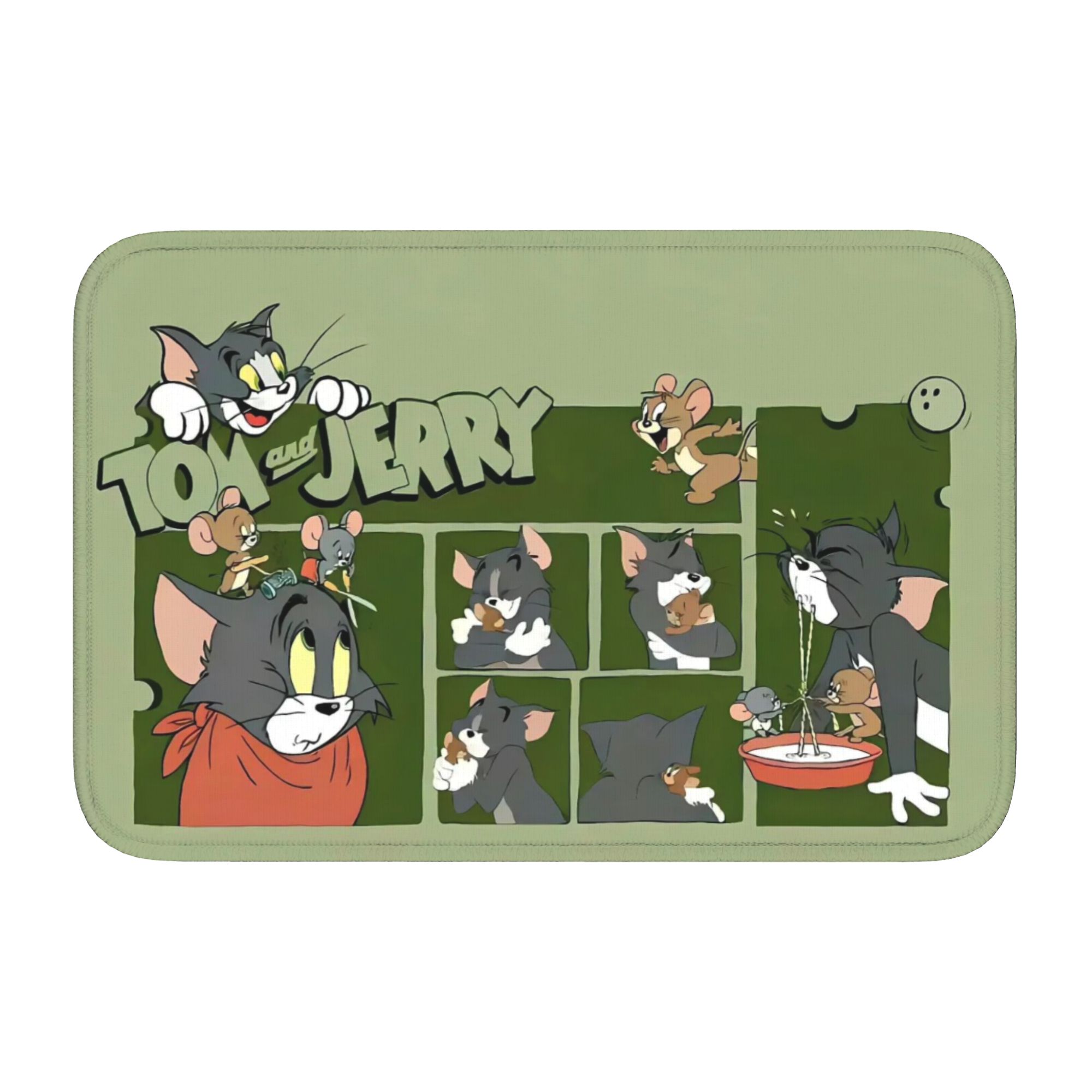 Custom Cat And Mouse Doormat Anti-Slip Entrance Welcome Kitchen Bath Floor Door Mat Toilet Living Room Carpet Rug 60cm x 90cm
Custom Cat And Mouse Doormat Anti-Slip Entrance Welcome Kitchen Bath Floor Door Mat Toilet Living Room Carpet Rug 60cm x 90cm